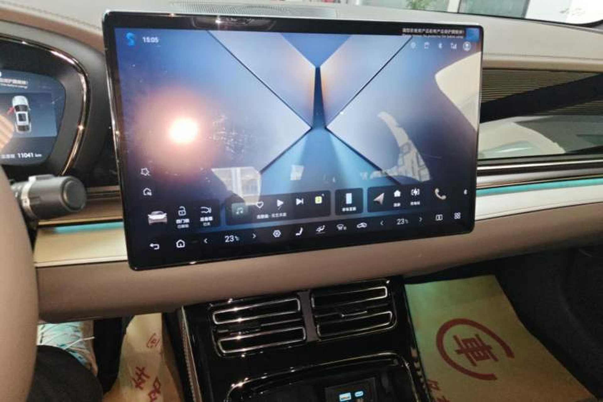 Used BYD Han 2025 DM-i Intelligent Driving Edition 125KM Prestige Model Audio And AC Panel