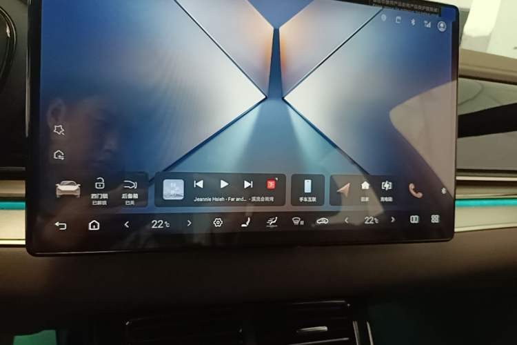 Used BYD Han 2025 DM-i Intelligent Driving Edition 125KM LiDAR Flagship Model Audio And AC Panel