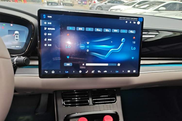 Used BYD Han 2025 DM-i Intelligent Driving Edition 125KM LiDAR Flagship Model Audio And AC Panel
