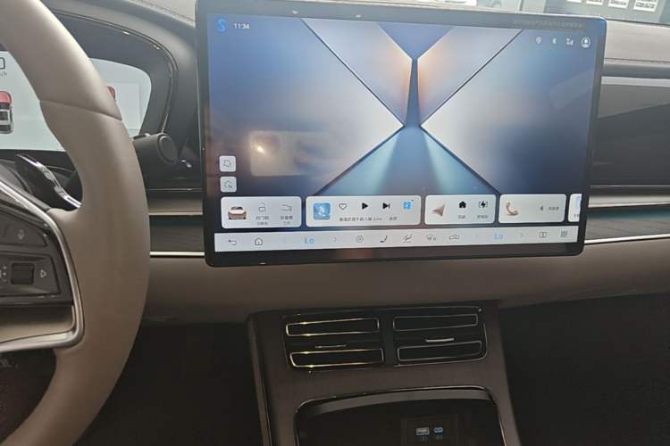 Used BYD Han 2025 DM-i 125KM LiDAR-Powered Intelligent Driving Model Audio And AC Panel