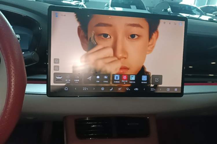 Used BYD Han 2025 EV Intelligent Driving Edition 605KM Prestige Model Audio And AC Panel