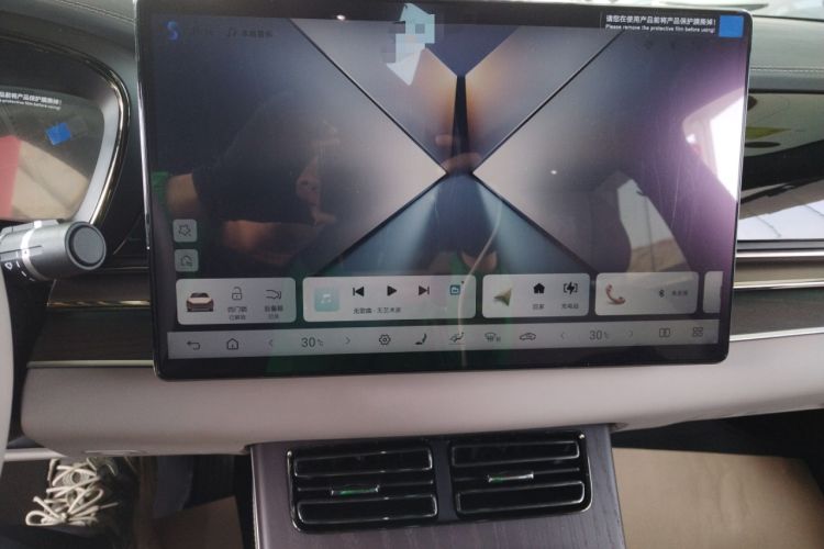 Used BYD Han 2025 DM-i Intelligent Driving Edition 125KM LiDAR Flagship Model Audio And AC Panel