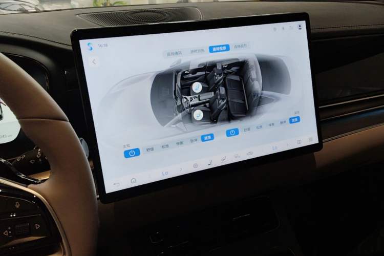 Used BYD Han 2025 DM-i Intelligent Driving Edition 125KM LiDAR Flagship Model Audio And AC Panel