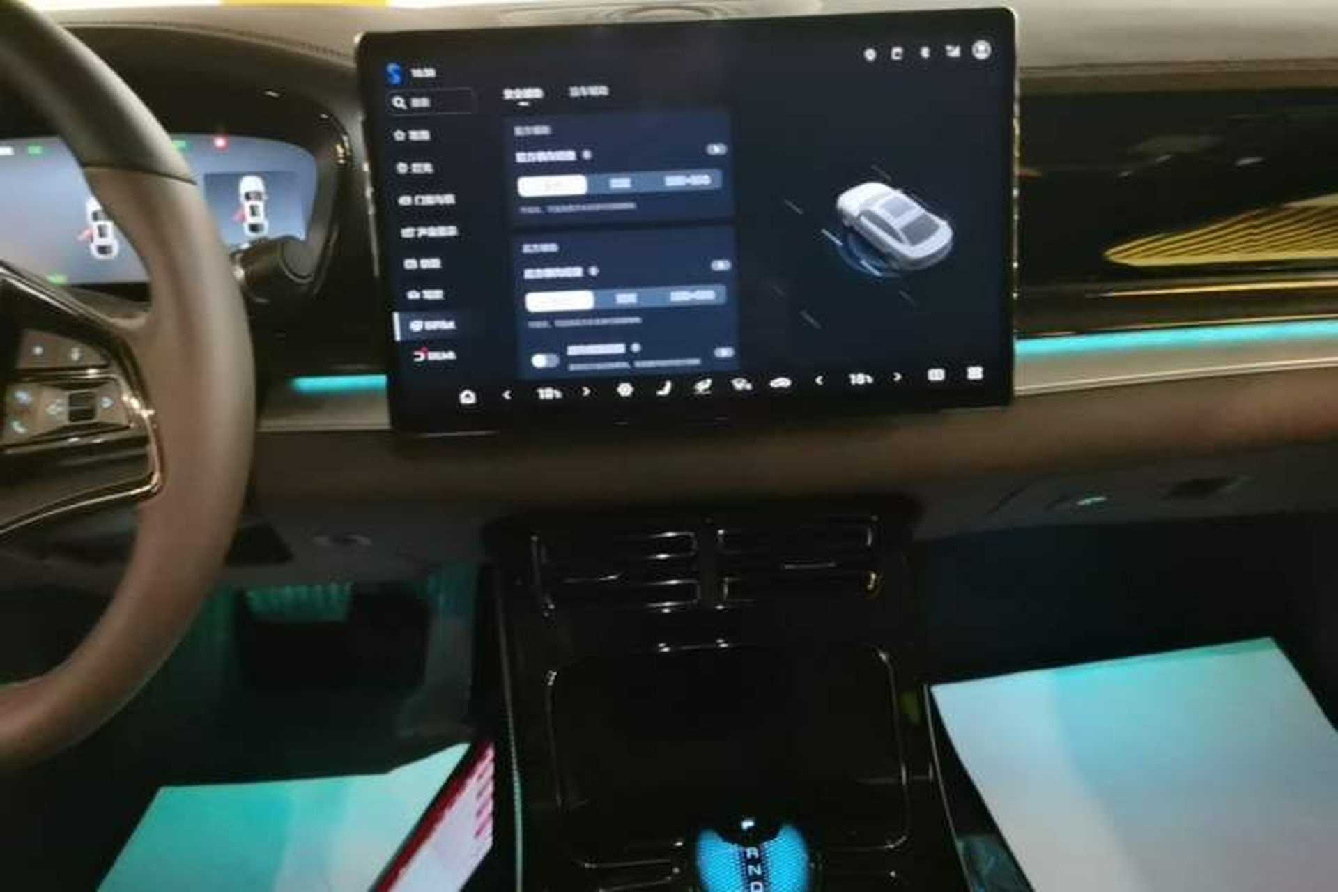 Used BYD Han 2025 DM-i Intelligent Driving Edition 125KM LiDAR Flagship Model Audio And AC Panel