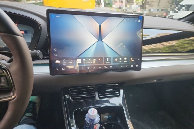Used BYD Han 2025 DM-i Intelligent Driving Edition 125KM LiDAR Flagship Model Audio And AC Panel
