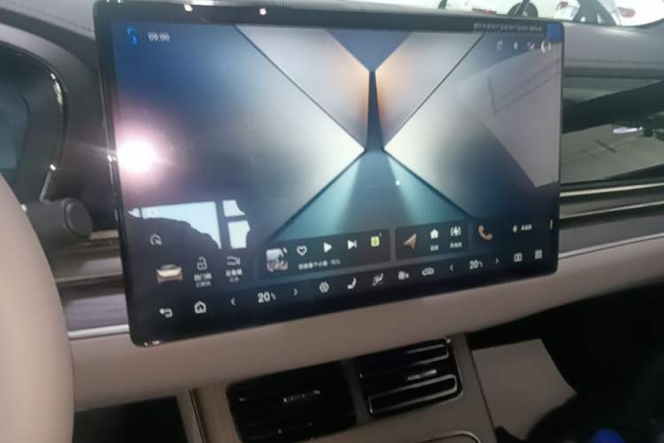 Used BYD Han 2025 DM-i Intelligent Driving Edition 125KM LiDAR Flagship Model Audio And AC Panel