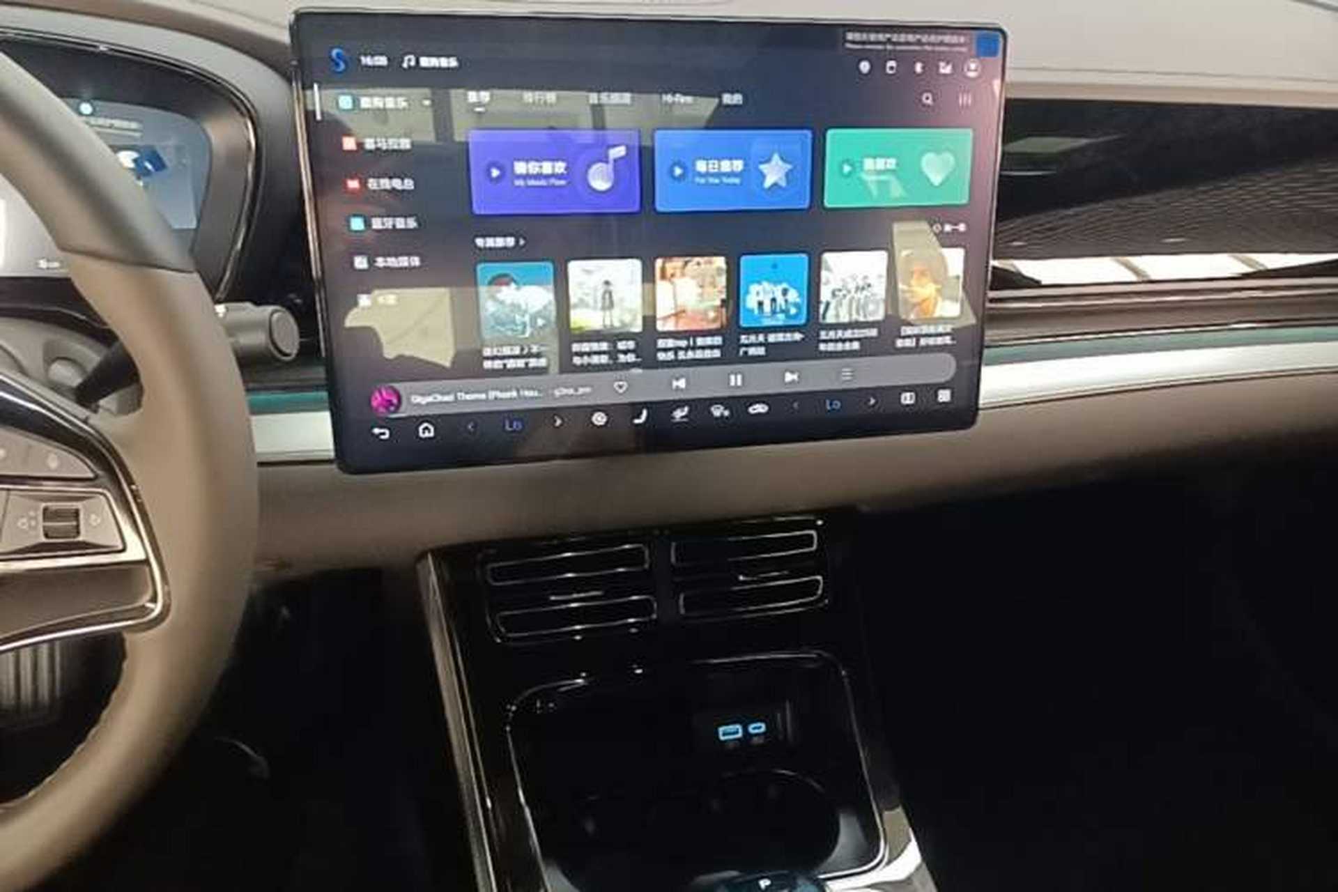 Used BYD Han 2025 DM-i Intelligent Driving Edition 125KM Prestige Model Audio And AC Panel
