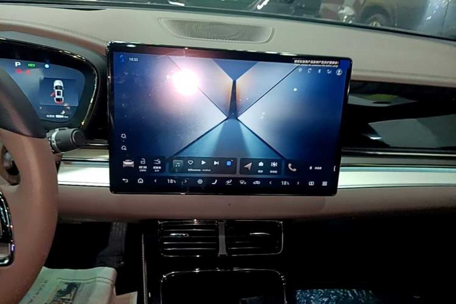 Used BYD Han 2025 DM-i Intelligent Driving Edition 125KM Prestige Model Audio And AC Panel