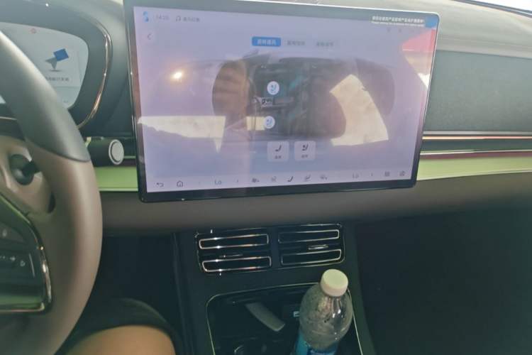 Used BYD Han 2025 DM-i 125KM Elite Model Audio And AC Panel