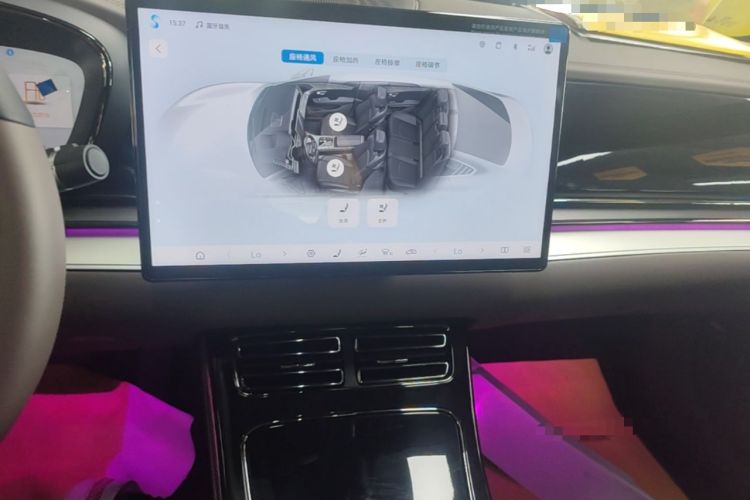 Used BYD Han 2025 DM-i 125KM LiDAR-Powered Intelligent Driving Model Audio And AC Panel