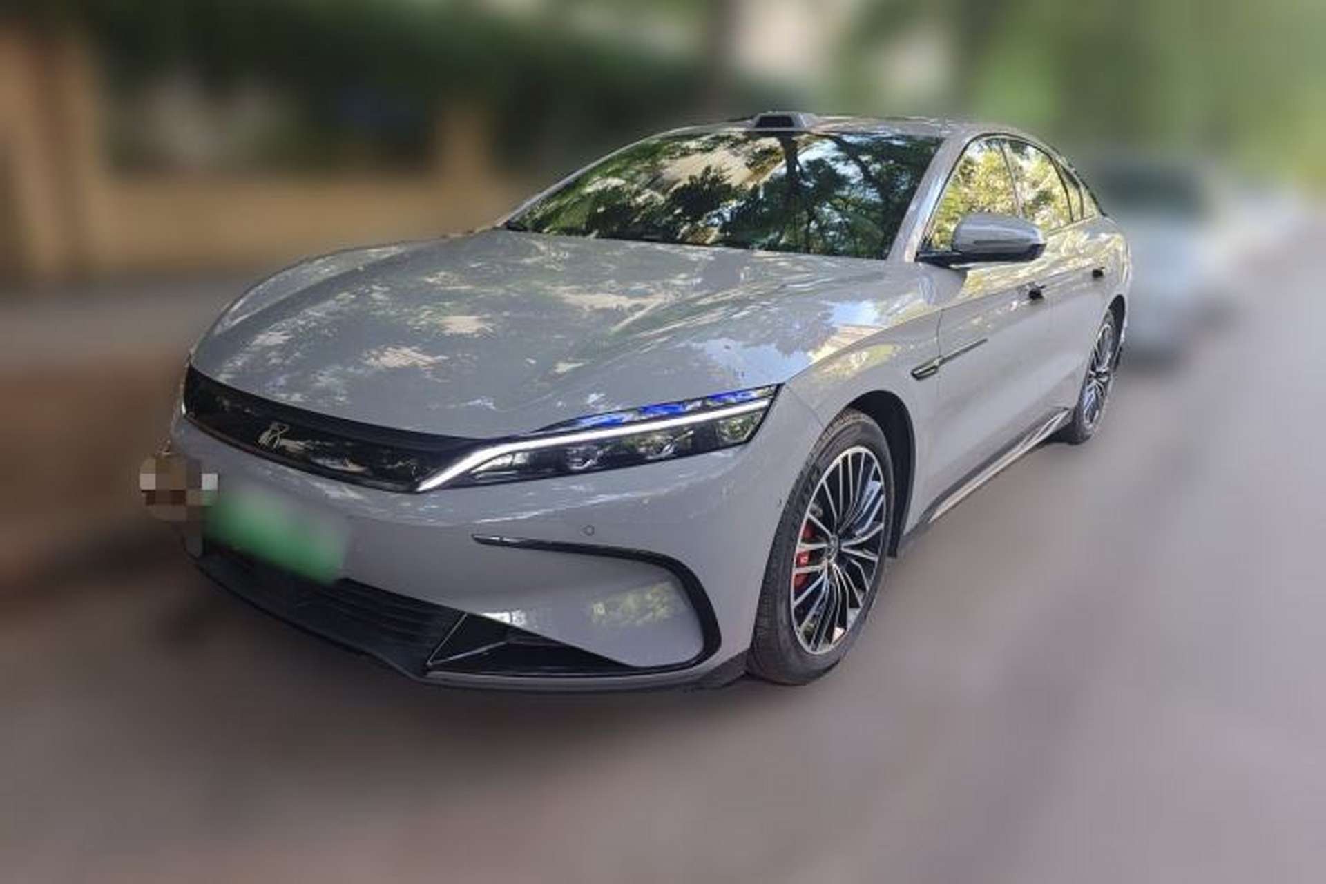 Used BYD Han 2025 EV with 701 km of Laser Radar-Enabled Intelligent Driving Front Left 45 Deg
