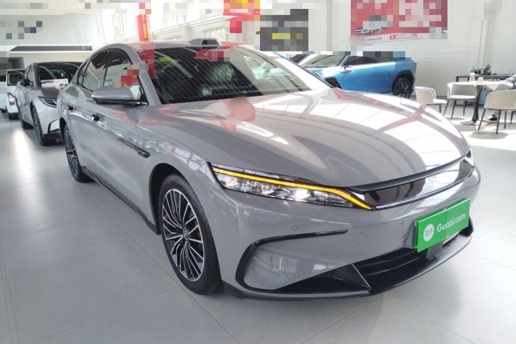 Used BYD Han 2025 DM-i Intelligent Driving Edition 125KM LiDAR Flagship Model Front Right 45 Deg