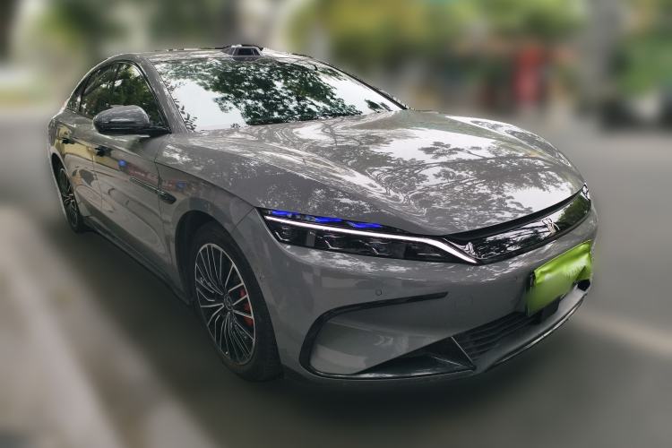 Used BYD Han 2025 EV Intelligent Driving Edition 701KM LiDAR Flagship Model Front Right 45 Deg