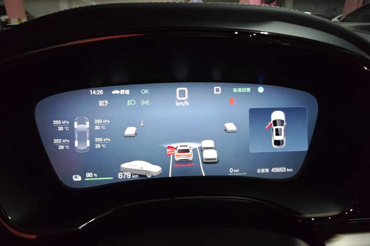 Used BYD Han 2025 EV with 701 km of Laser Radar-Enabled Intelligent Driving Instrument Cluster