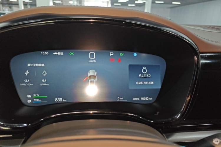 Used BYD Han 2025 DM-i 125KM LiDAR-Powered Intelligent Driving Model Instrument Cluster