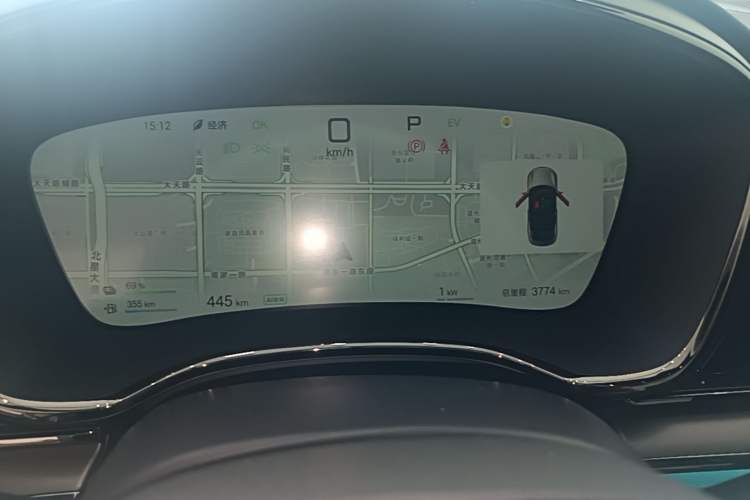 Used BYD Han 2025 DM-i 125KM LiDAR-Powered Intelligent Driving Model Instrument Cluster