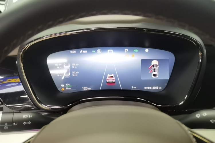 Used BYD Han 2025 DM-i 125KM Elite Model Instrument Cluster
