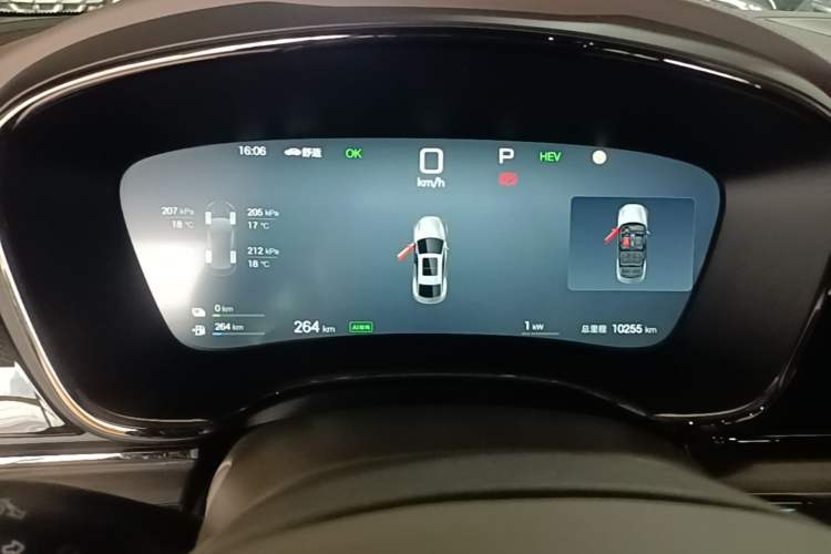Used BYD Han 2025 DM-i Intelligent Driving Edition 125KM LiDAR Flagship Model Instrument Cluster