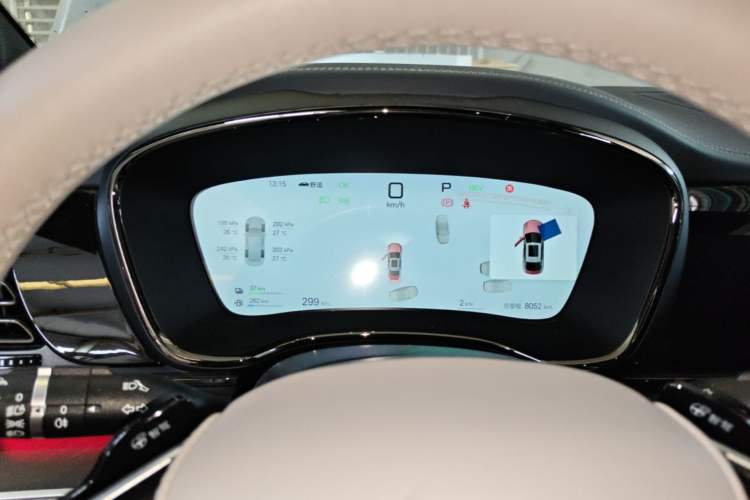Used BYD Han 2025 DM-i Intelligent Driving Edition 125KM LiDAR Flagship Model Instrument Cluster