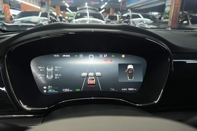 Used BYD Han 2025 DM-i 125KM Elite Model Instrument Cluster