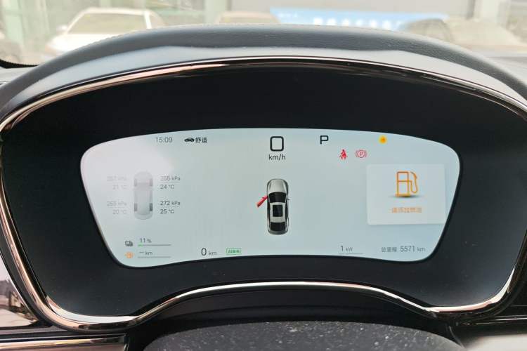 Used BYD Han 2025 DM-i Intelligent Driving Edition 125KM LiDAR Flagship Model Instrument Cluster