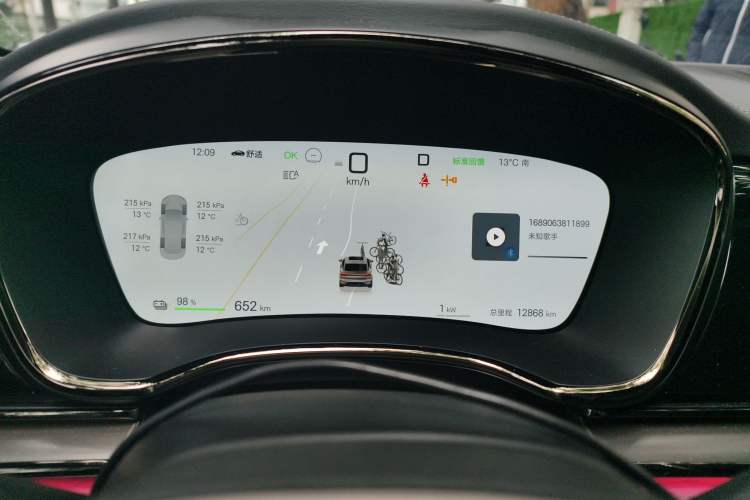 Used BYD Han 2025 EV Intelligent Driving Edition 701KM LiDAR Flagship Model Instrument Cluster