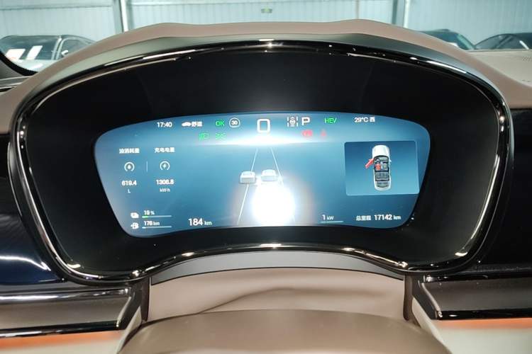 Used BYD Han 2025 DM-i 125KM Elite Model Instrument Cluster