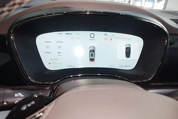 Used BYD Han 2025 DM-i Intelligent Driving Edition 125KM Prestige Model Instrument Cluster