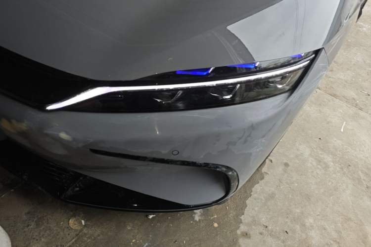 Used BYD Han 2025 EV with 701 km of Laser Radar-Enabled Intelligent Driving Left Front Headlight