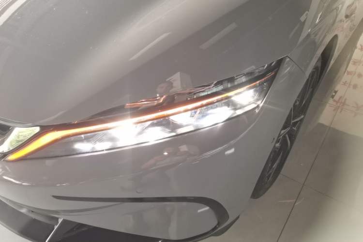 Used BYD Han 2025 DM-i 125KM LiDAR-Powered Intelligent Driving Model Left Front Headlight