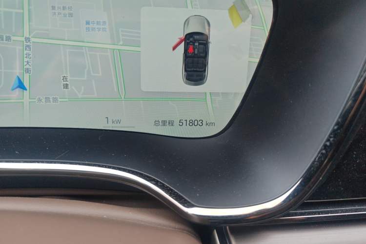 Used BYD Han 2025 DM-i 125KM Prestige Model Odometer Close Up