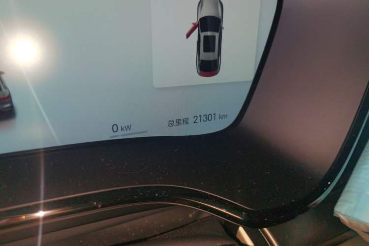 Used BYD Han 2025 DM-i 125KM Elite Model Odometer Close Up