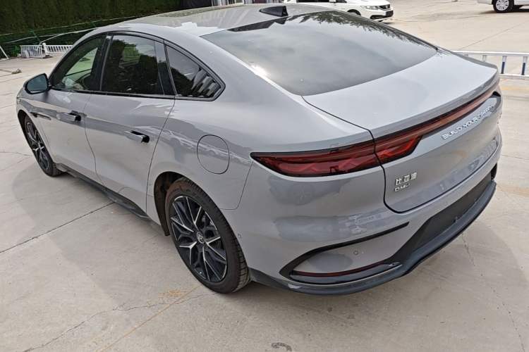 Used BYD Han 2025 DM-i 125KM LiDAR-Powered Intelligent Driving Model Rear Left 45 Deg