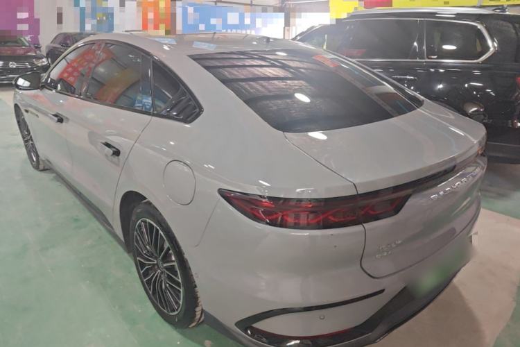Used BYD Han 2025 DM-i 125KM LiDAR-Powered Intelligent Driving Model Rear Left 45 Deg