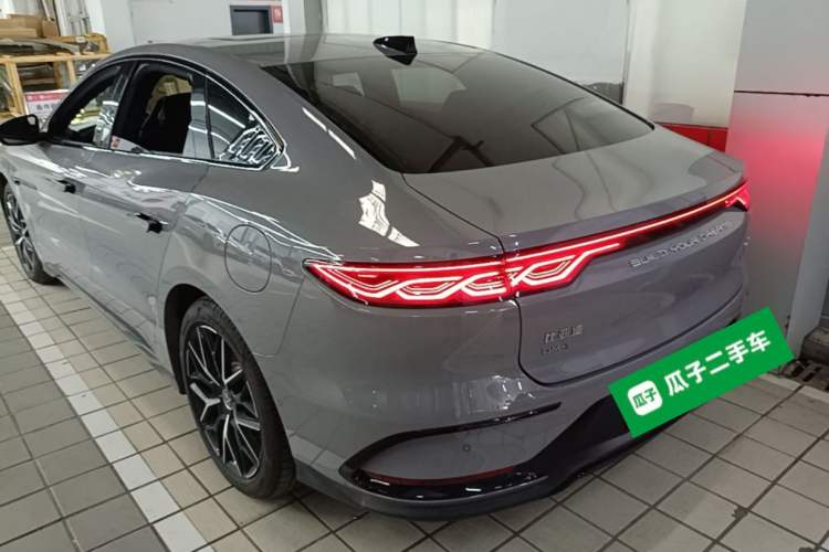 Used BYD Han 2025 DM-i Intelligent Driving Edition 125KM LiDAR Flagship Model Rear Left 45 Deg