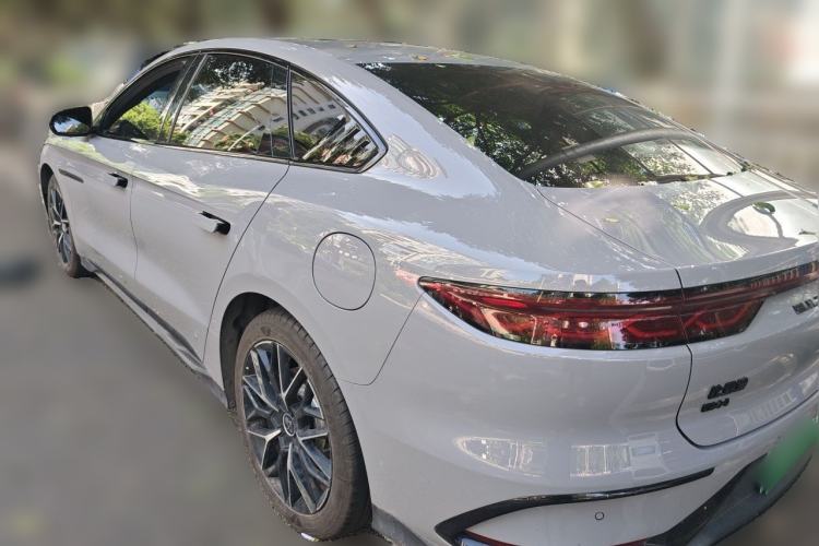 Used BYD Han 2025 DM-i 125KM Prestige Model Rear Left 45 Deg