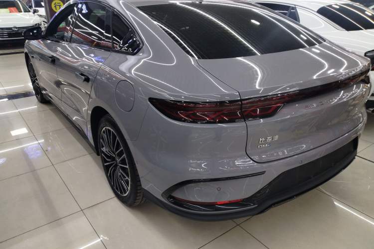 Used BYD Han 2025 DM-i 125KM LiDAR-Powered Intelligent Driving Model Rear Left 45 Deg