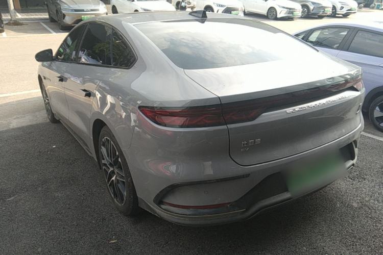 Used BYD Han 2025 EV Intelligent Driving Edition 605KM Prestige Model Rear Left 45 Deg