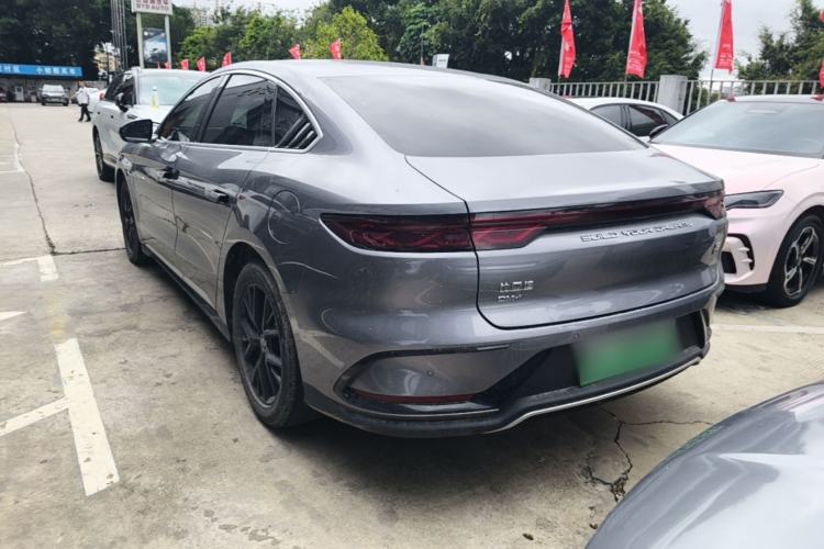 Used BYD Han 2025 DM-i 125KM Comfort Model Rear Left 45 Deg
