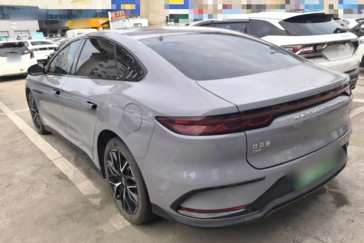 Used BYD Han 2025 DM-i 125KM Prestige Model Rear Left 45 Deg