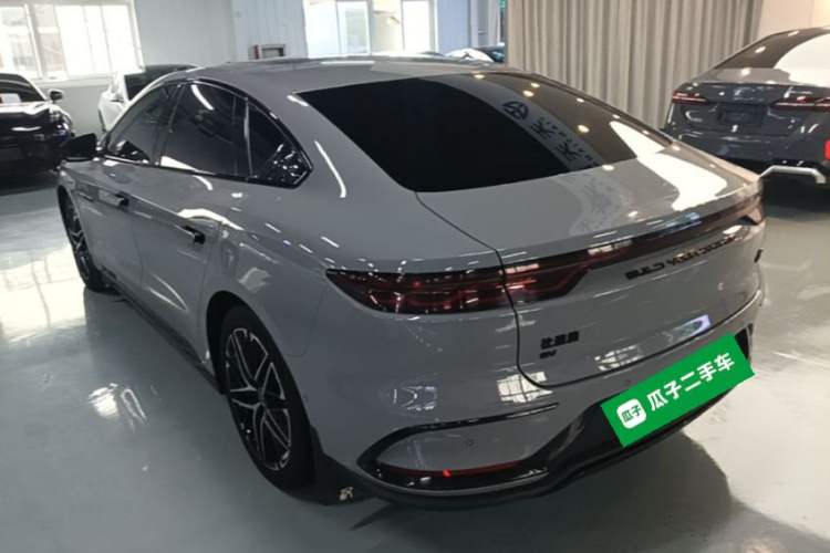 Used BYD Han 2025 EV Intelligent Driving Edition 605KM Prestige Model Rear Left 45 Deg