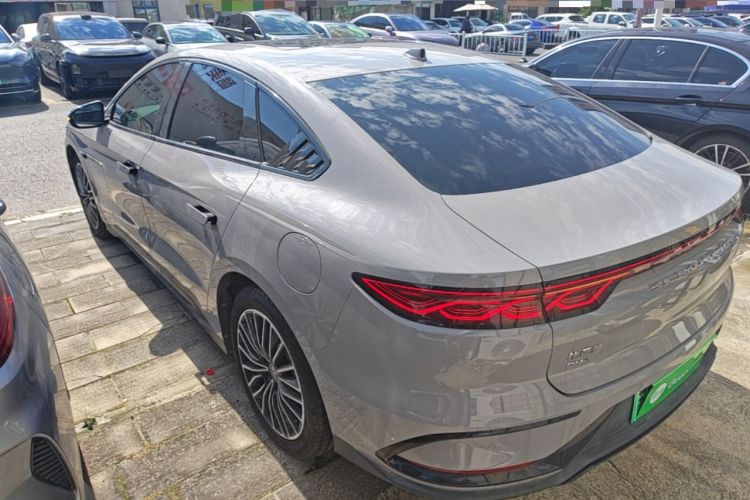 Used BYD Han 2025 DM-i 125KM LiDAR-Powered Intelligent Driving Model Rear Left 45 Deg