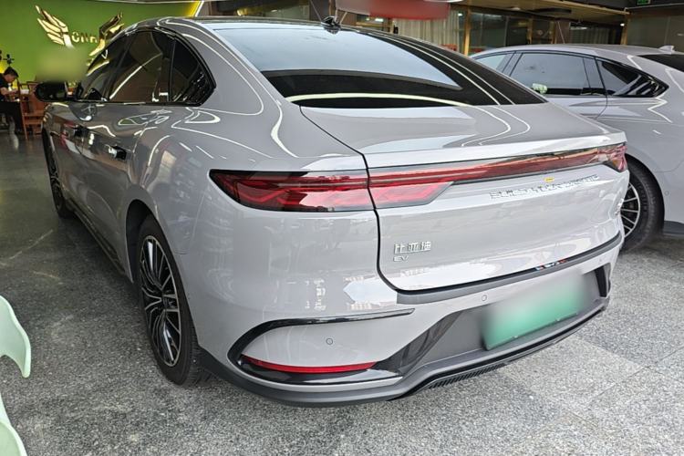 Used BYD Han 2025 EV Intelligent Driving Edition 701KM LiDAR Flagship Model Rear Left 45 Deg
