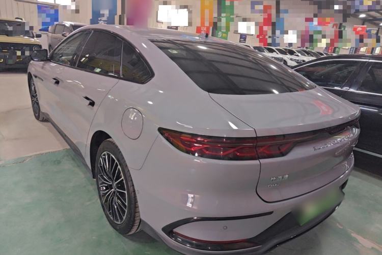Used BYD Han 2025 DM-i 125KM LiDAR-Powered Intelligent Driving Model Rear Left 45 Deg