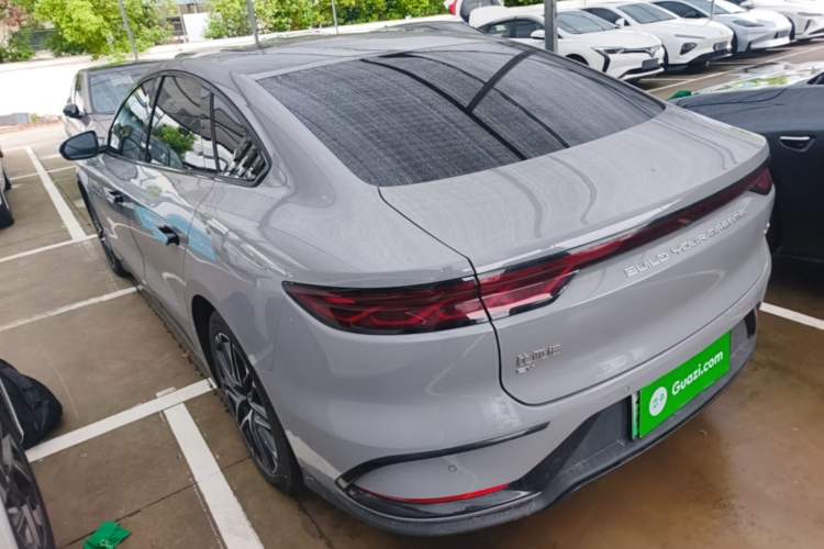 Used BYD Han 2025 EV 605KM Prestige Model Rear Left 45 Deg