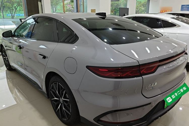 Used BYD Han 2025 DM-i Intelligent Driving Edition 125KM Prestige Model Rear Left 45 Deg