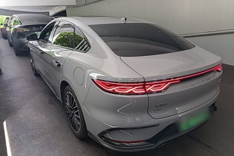 Used BYD Han 2025 DM-i Intelligent Driving Edition 125KM LiDAR Flagship Model Rear Left 45 Deg
