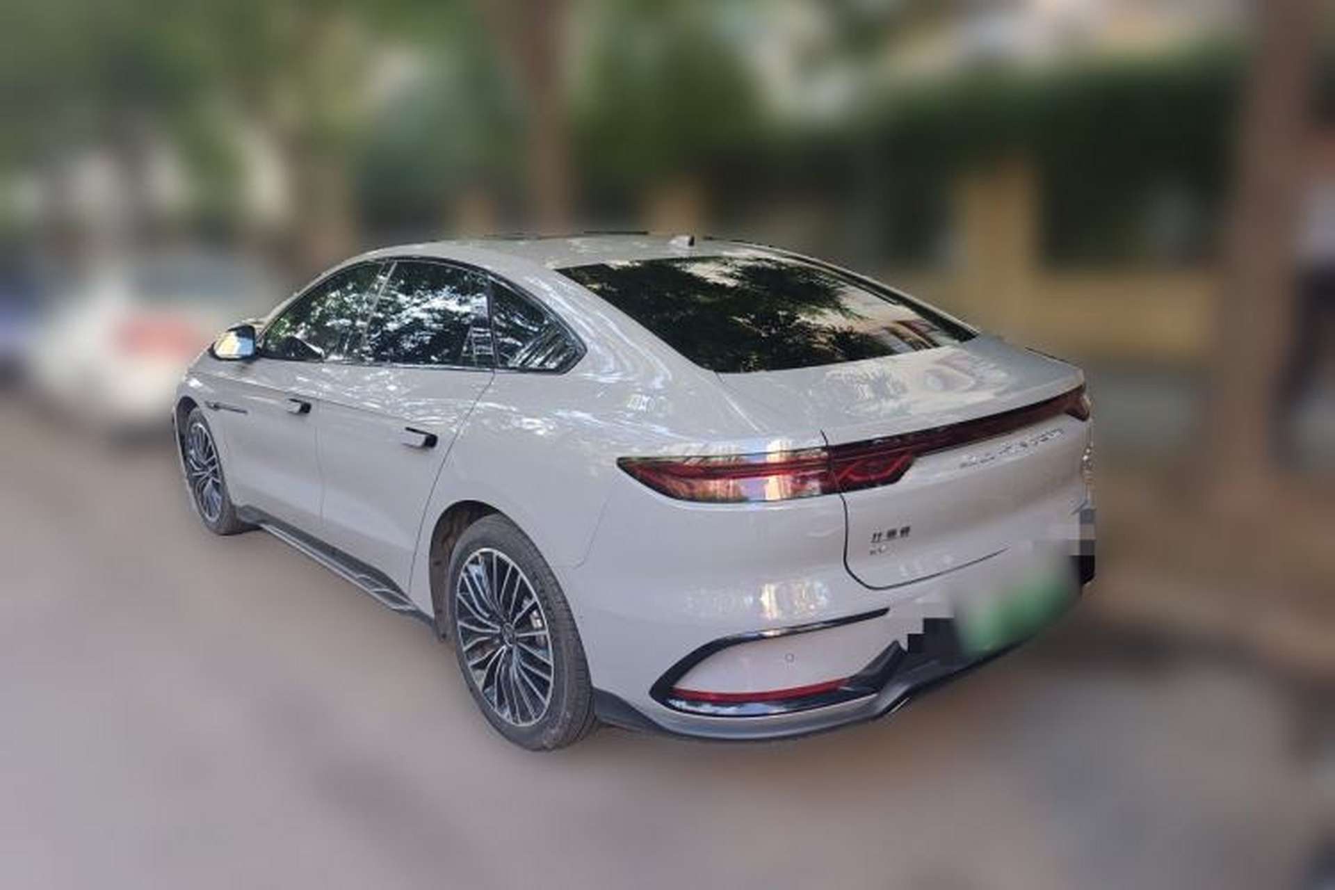 Used BYD Han 2025 EV with 701 km of Laser Radar-Enabled Intelligent Driving Rear Left 45 Deg