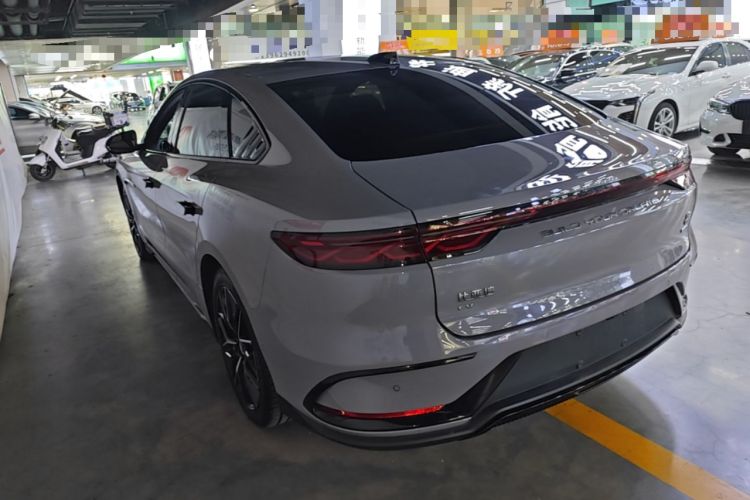Used BYD Han 2025 EV Intelligent Driving Version 506KM Prestige Model Rear Left 45 Deg