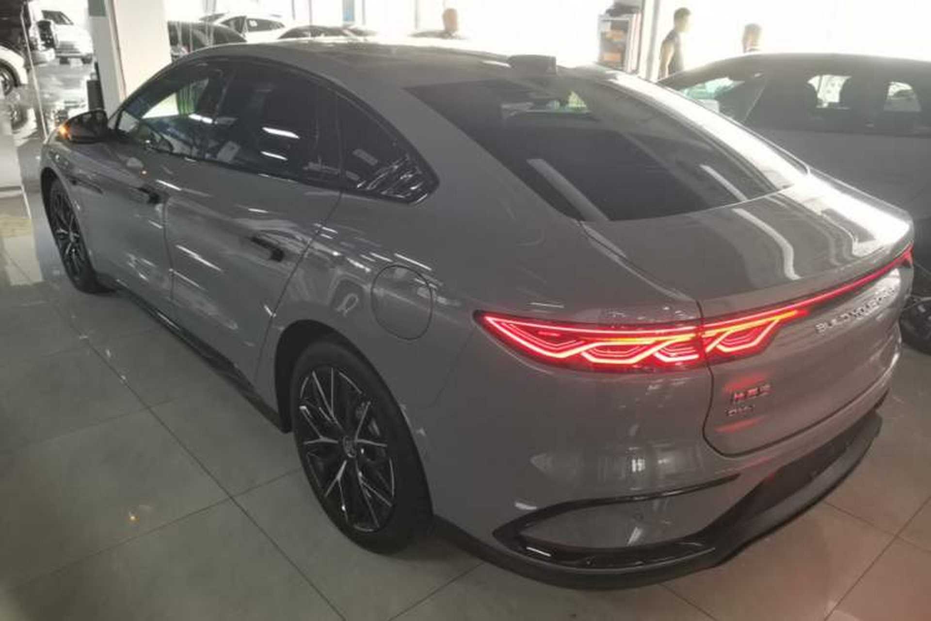 Used BYD Han 2025 DM-i 125KM LiDAR-Powered Intelligent Driving Model Rear Left 45 Deg